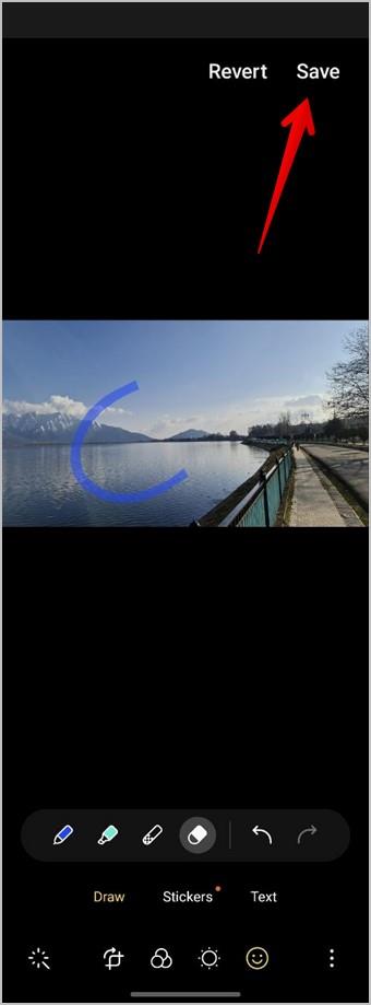 Samsung Galaxy フォンで写真に絵を描く 6 つの方法
