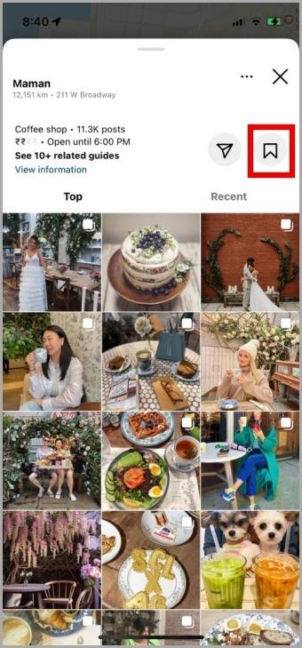 Instagramの地図機能の使い方
