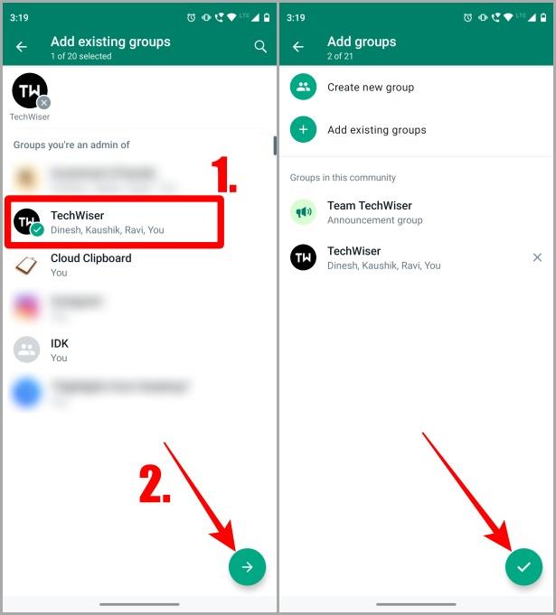 iOS および Android で WhatsApp コミュニティを開始または作成する方法