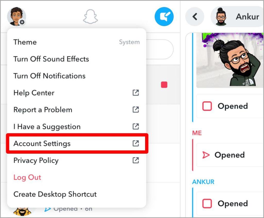 Web で Snapchat を使用する方法 (PC および Mac)