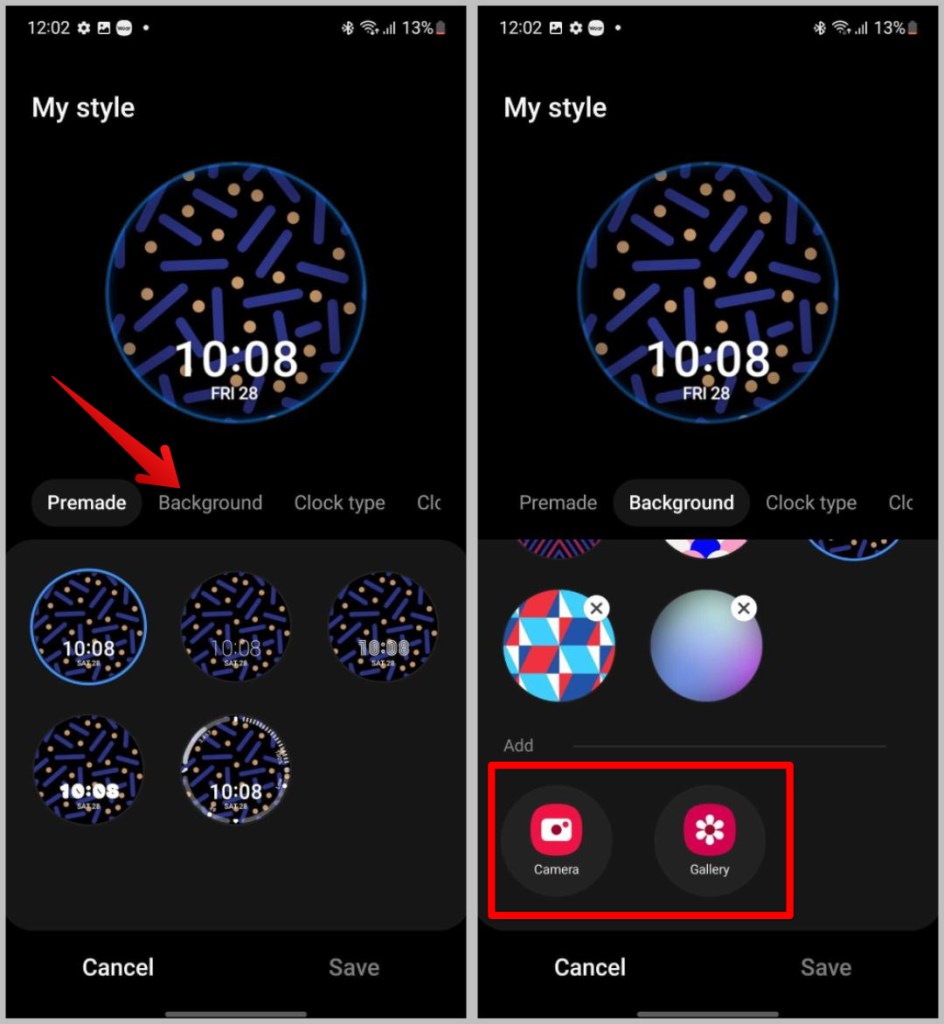 Samsung Galaxy Watch のウォッチフェイスをカスタマイズする方法