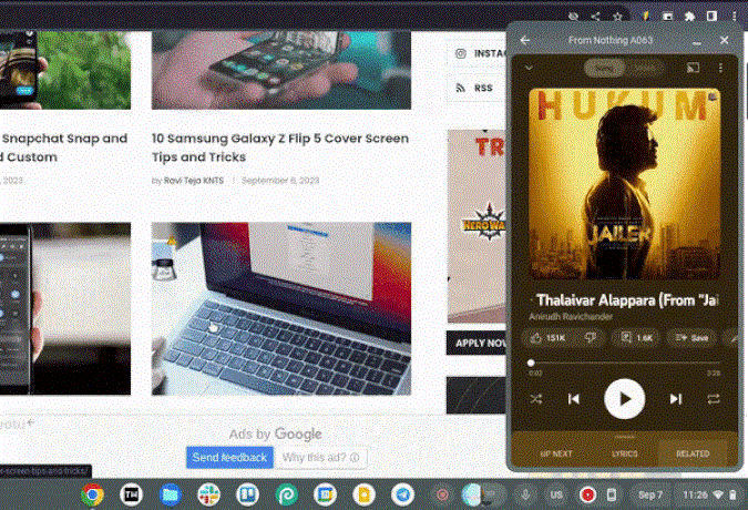 Android Phone から Chromebook にアプリをストリーミングする方法