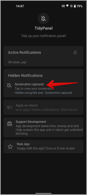 Android で永続的な通知を非表示にする方法