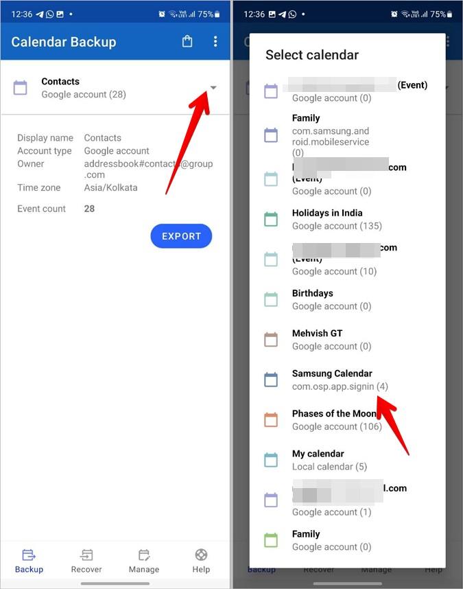 Samsung カレンダーを Google カレンダーに、またはその逆に同期する方法