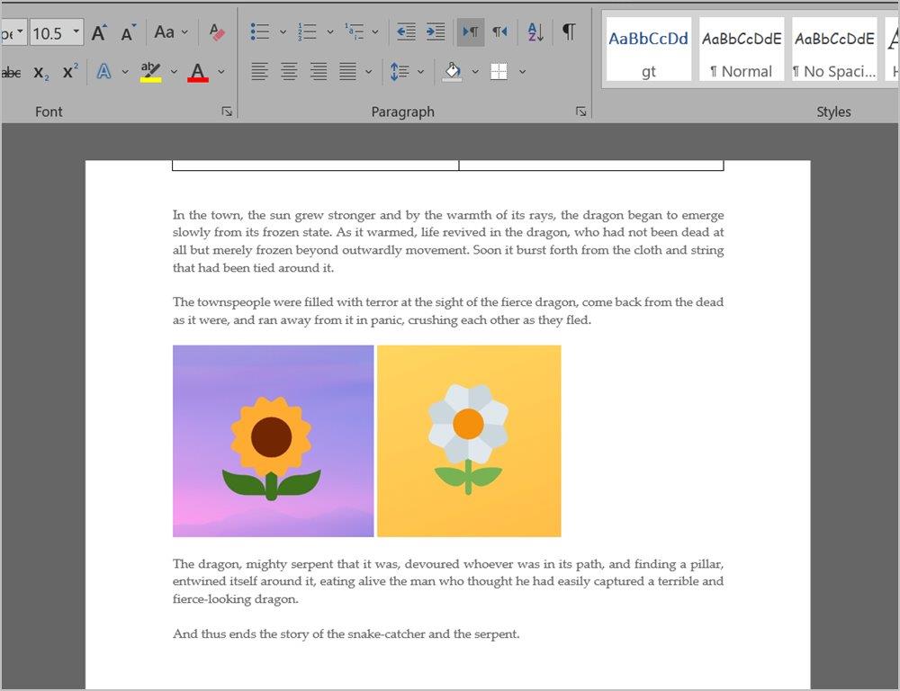 Word で 2 つの写真を並べて配置する 4 つの方法