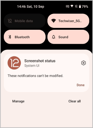 Android で永続的な通知を非表示にする方法
