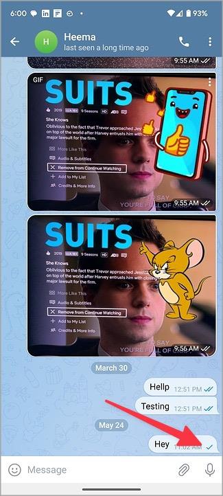 Telegram で誰かがあなたをブロックしたかどうかを知る方法