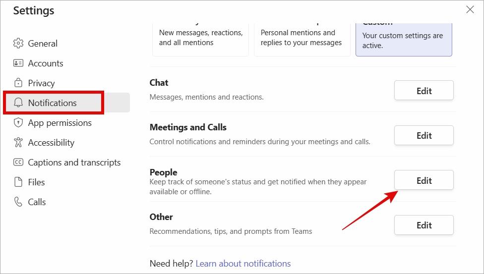 Microsoft Teams のステータス変更通知を取得する方法