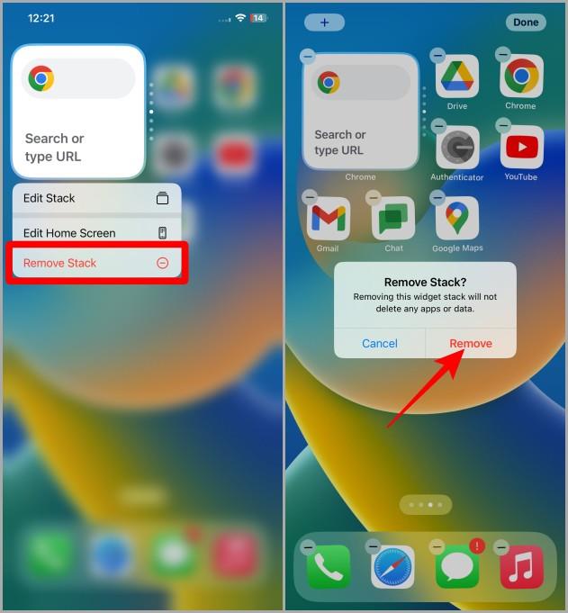 iPhone でウィジェット スタックを作成、編集、削除する方法