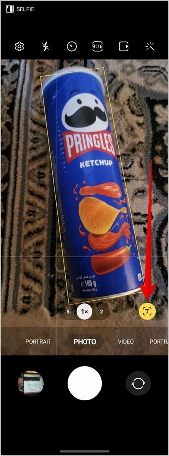 Samsung カメラ アプリのさまざまなアイコンの意味