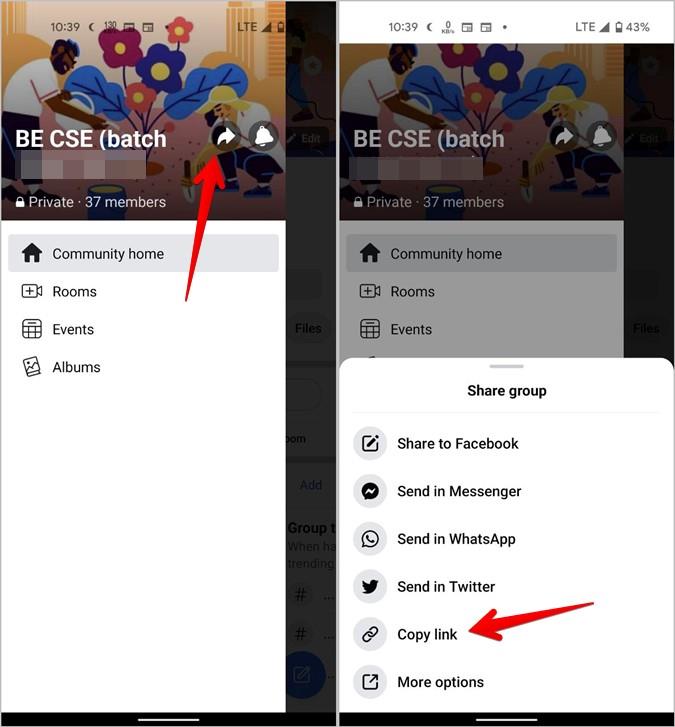 プロフィール、投稿などの Facebook URL を見つけて共有する方法。
