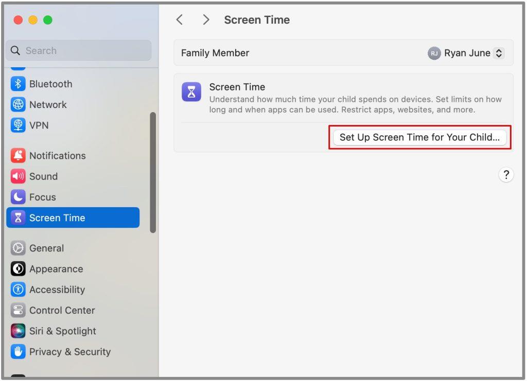 MacBookでペアレンタルコントロールを設定する方法