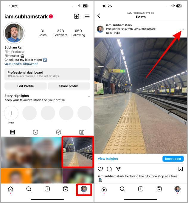 Instagramの投稿、リール、ストーリーに有料パートナーシップラベルを追加する方法