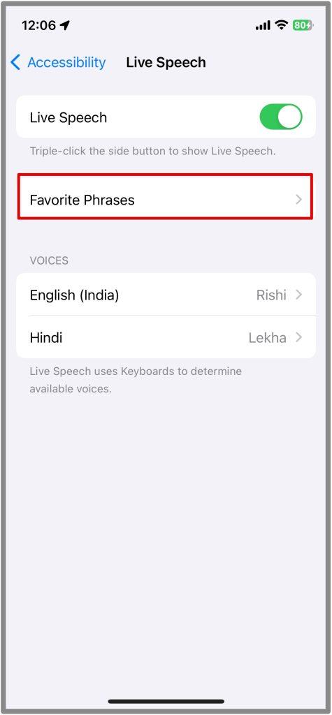 iPhone でパーソナルボイスを設定して使用する方法