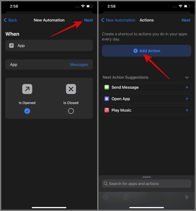 オートメーションを使用してiPhoneでメッセージをロックする方法