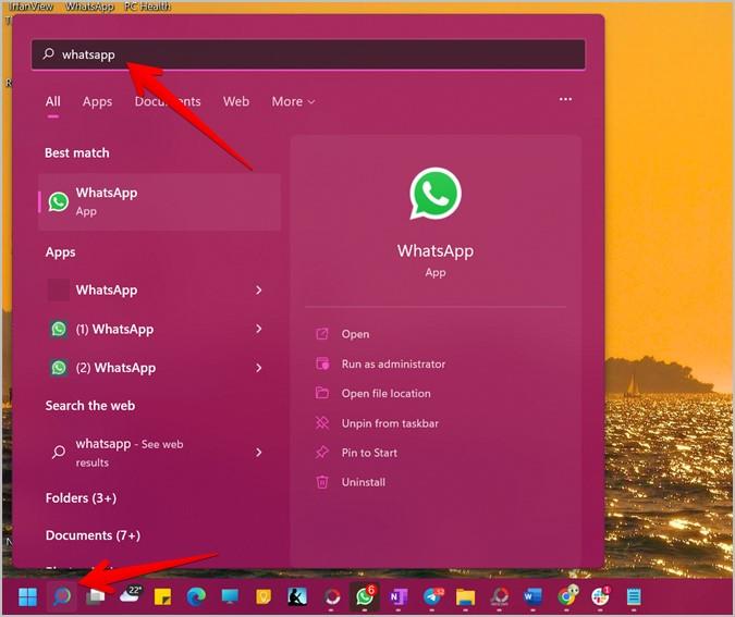 WhatsAppアプリのアイコンをホーム画面に置く方法