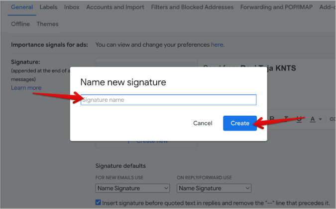 ウェブ、Android、iOS の Gmail に署名を追加する方法