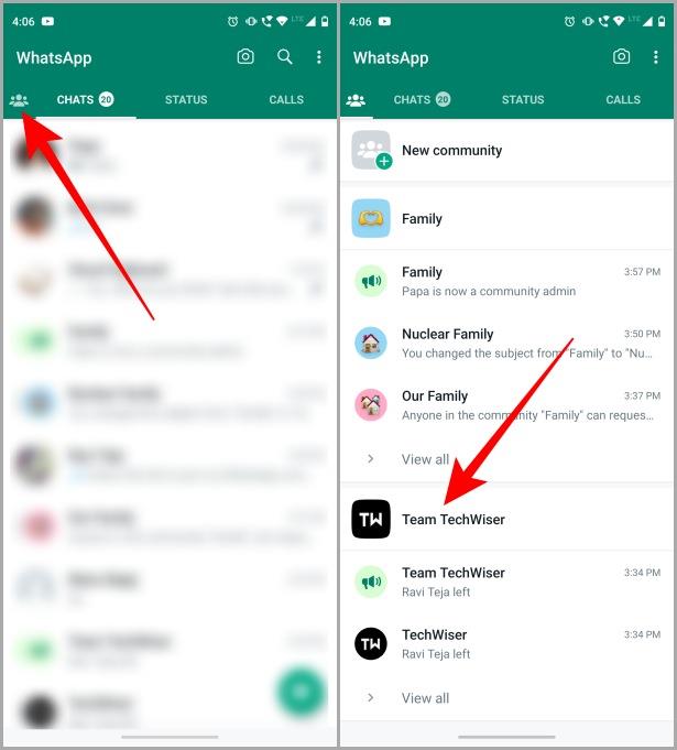 iOS および Android の Whatsapp コミュニティに誰かを招待する方法