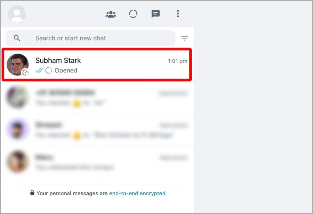 WhatsApp Web およびモバイル上のスター付きメッセージはどこにありますか