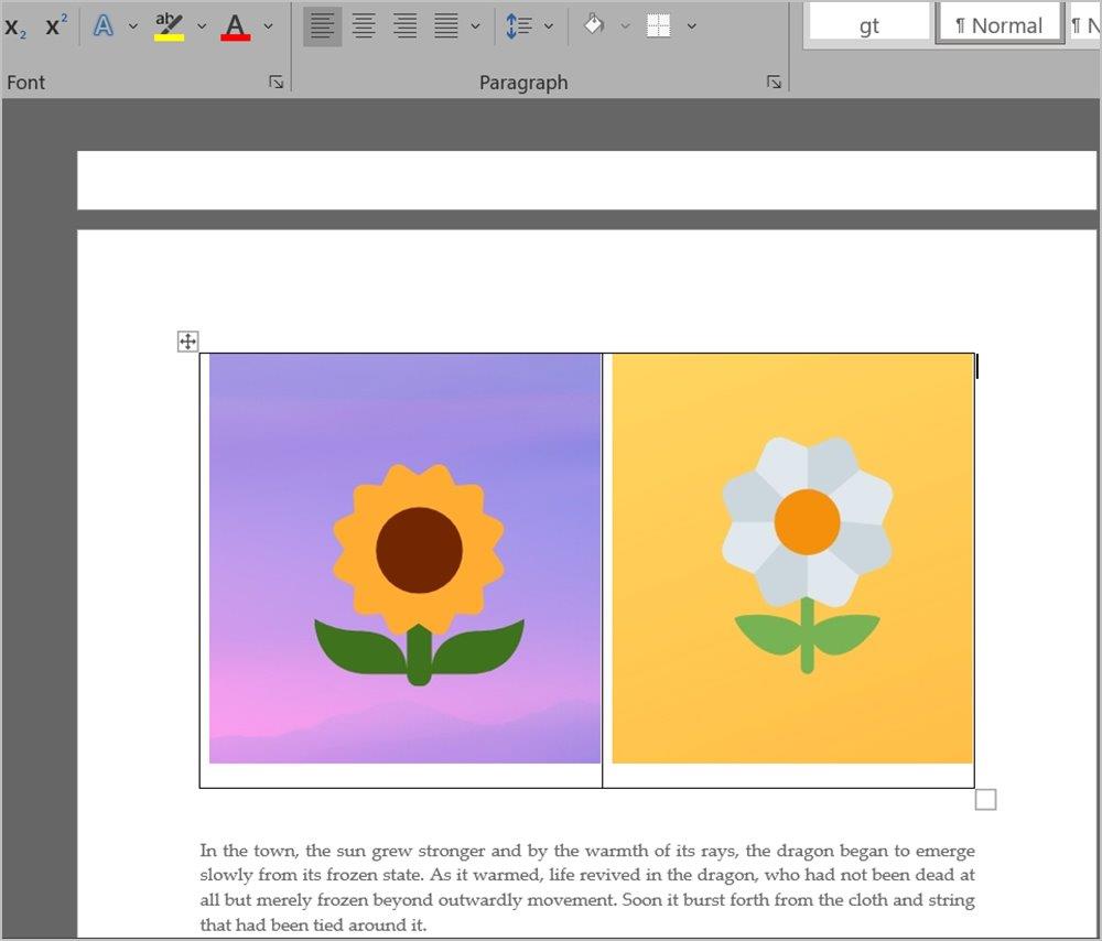 Word で 2 つの写真を並べて配置する 4 つの方法