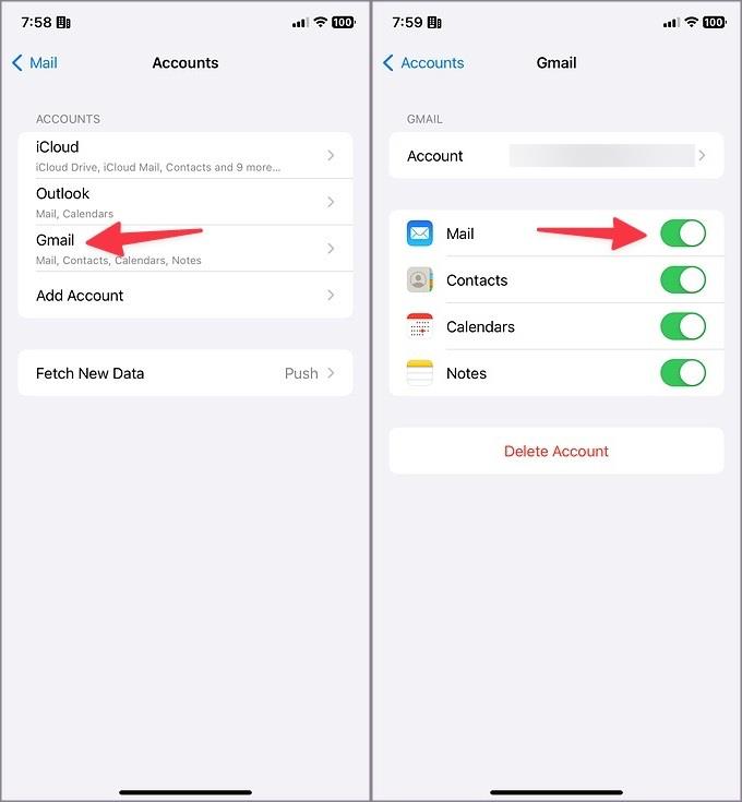 iPhoneのメールアプリでGmailが動作しない場合の11の修正方法