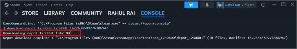 Steam ゲームの古いバージョンをダウンロードする方法