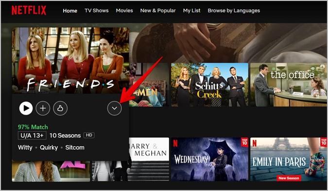 Netflix でシーズンやエピソードを変更する方法