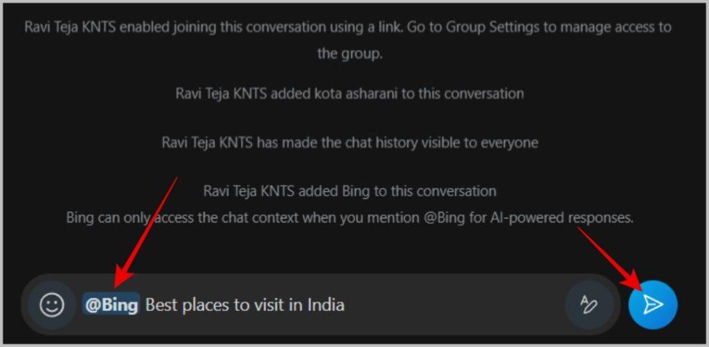 ChatGPT AI を活用した新しい Bing チャットの使用方法