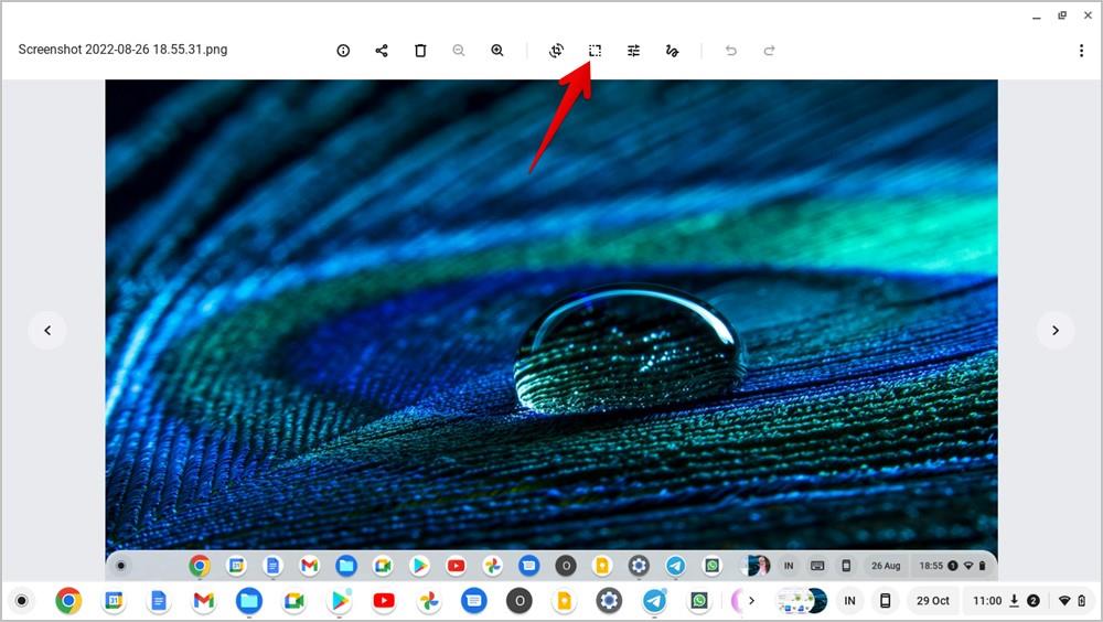 Chromebook で写真またはスクリーンショットを編集する方法