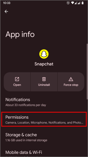 Android で Snapchat がカメラにアクセスできない場合の 7 つの修正