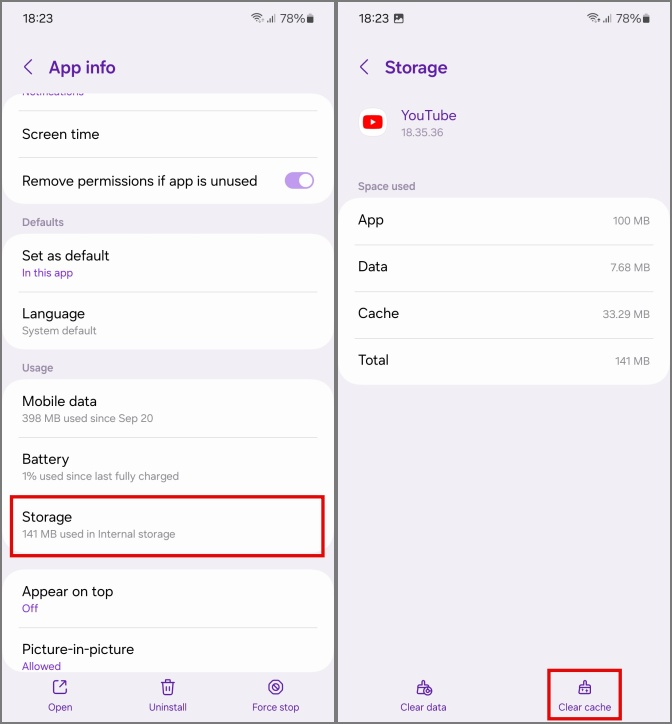 Android で 1 分後の YouTube バッファリングに関する 12 の修正