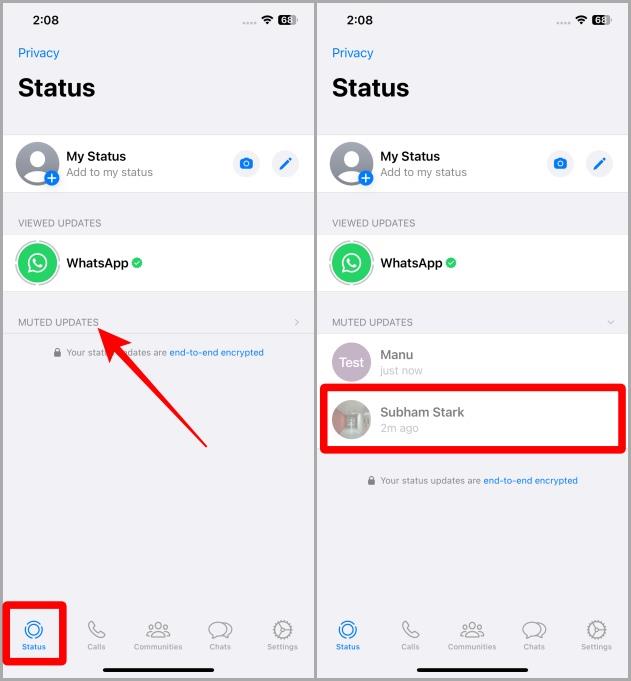 Whatsappのステータスが表示されない問題を修正する9つの方法