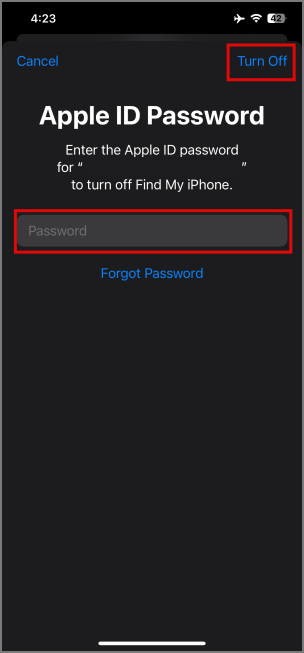 iPhone で Apple ID からログアウトするとどうなるか