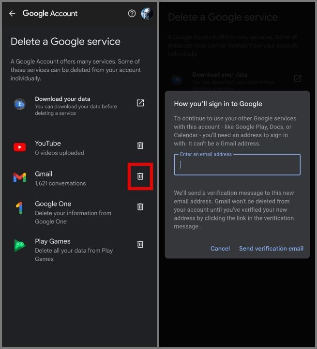 Gmail アカウントを完全に削除する方法