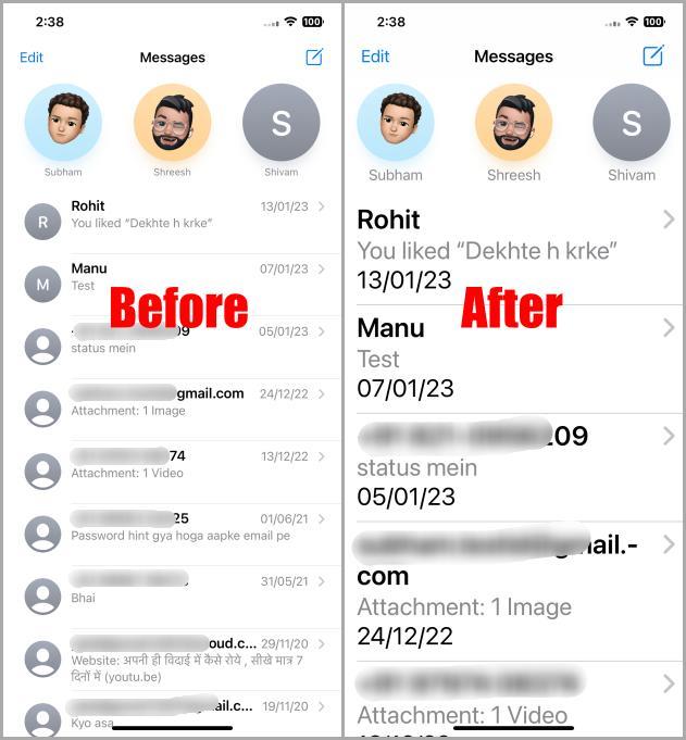 iPhoneでテキスト/フォントサイズを変更する最も簡単な方法