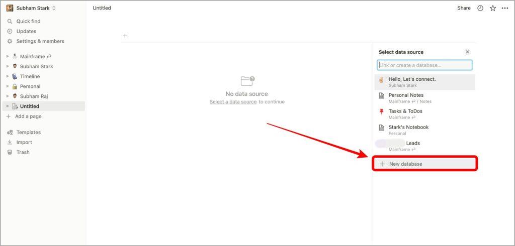 初心者向けに Notion でデータベースを作成する方法