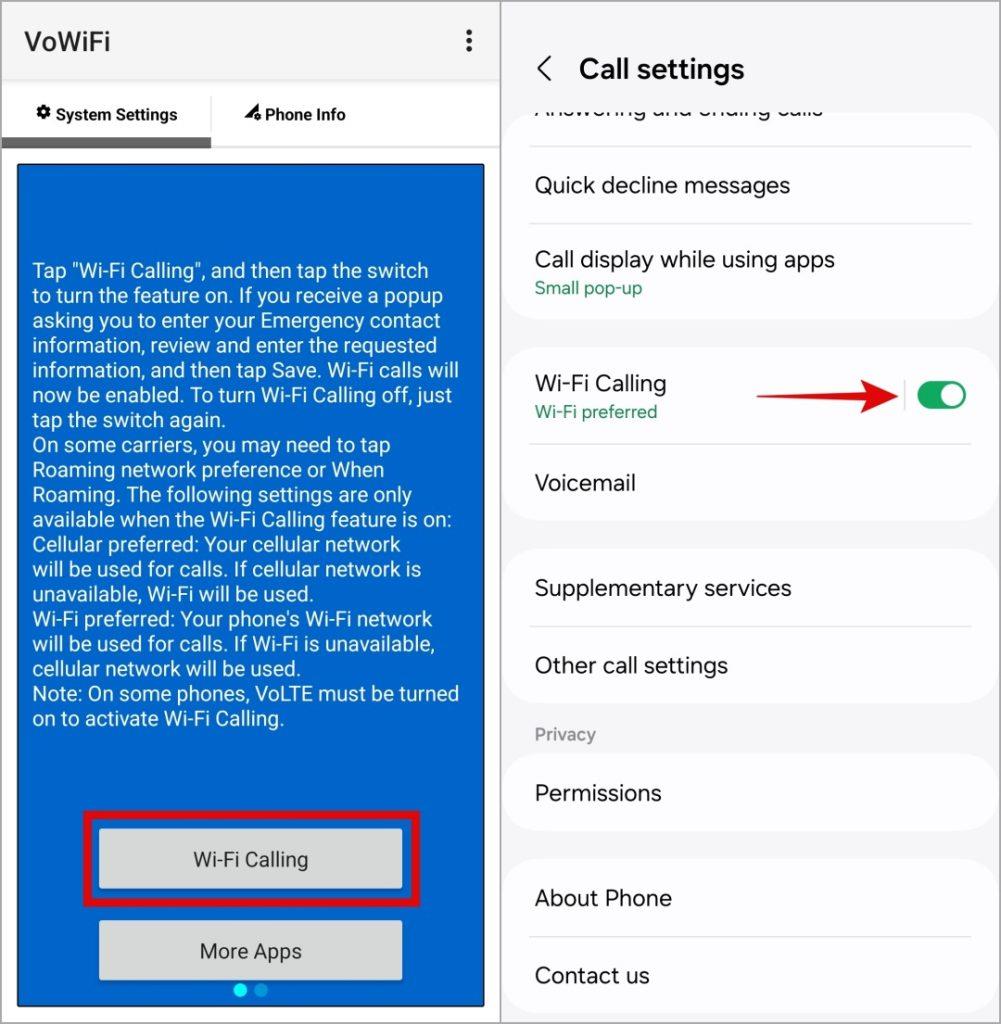 Samsung Galaxy フォンで Wi-Fi 通話が機能しない場合の 8 つの修正