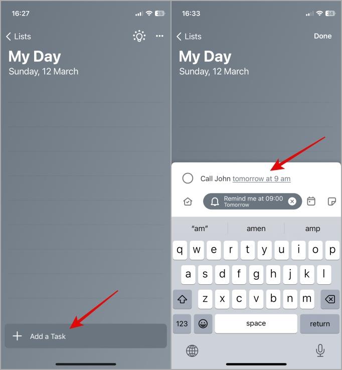 Microsoft To Do でタスクを編集、削除、共有、復元する方法