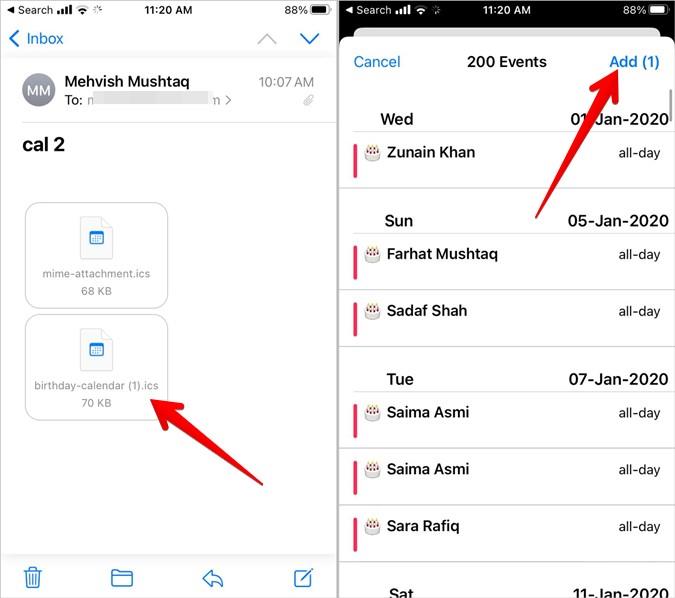 iPhoneのカレンダーに誕生日を追加する3つの方法