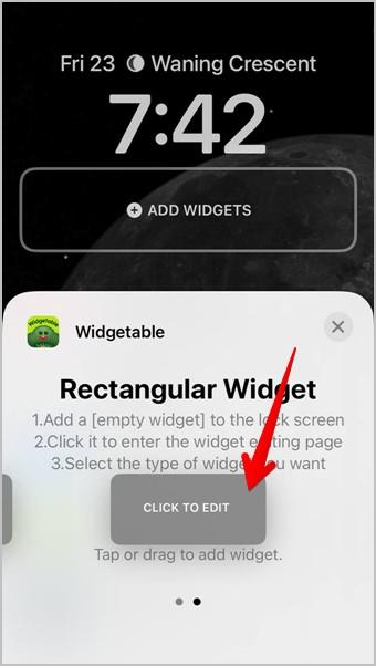 iPhoneに距離ウィジェットを追加する方法