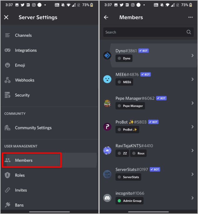 デスクトップとモバイルの Discord でサーバーを退会または削除する方法