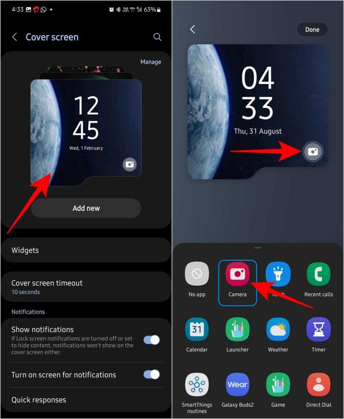 Samsung Galaxy Z Flip 5 カバー画面の 10 のヒントとコツ