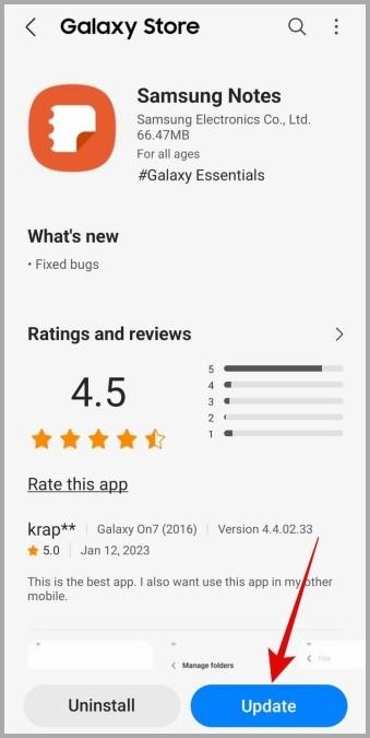 Galaxy Phone で Samsung Notes が機能しない、またはクラッシュする場合の 7 つの解決方法