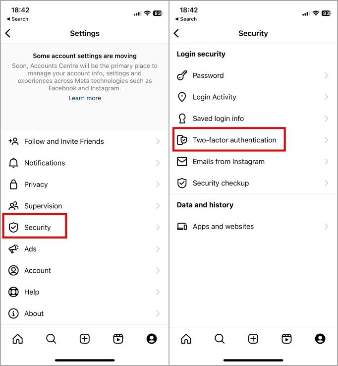 Instagramアカウントから電話番号を削除する方法