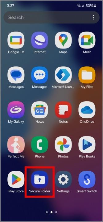 Samsung Galaxy 携帯電話で隠れたアプリを見つける方法