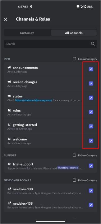 Discordサーバーのサイドバーでチャンネルを非表示にする方法