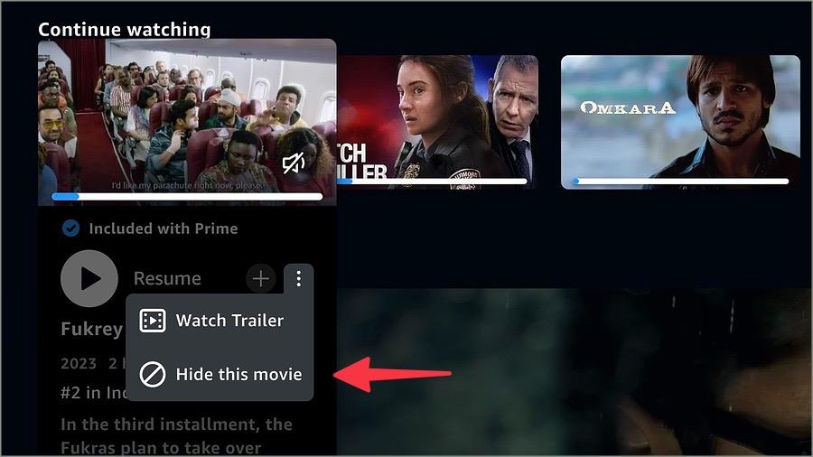 Amazon Prime Videoで「続きを見る」をクリアする方法