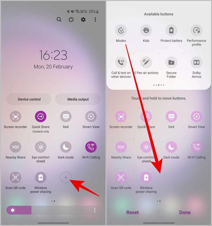 Samsung Galaxy 電話でモードを作成および管理する方法