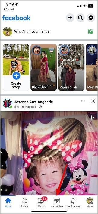 Facebook マーケットプレイスで保存したアイテムを確認する方法