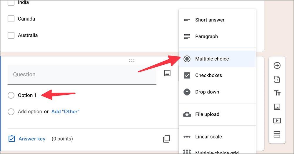 Google フォームでクイズを作成して共有する方法